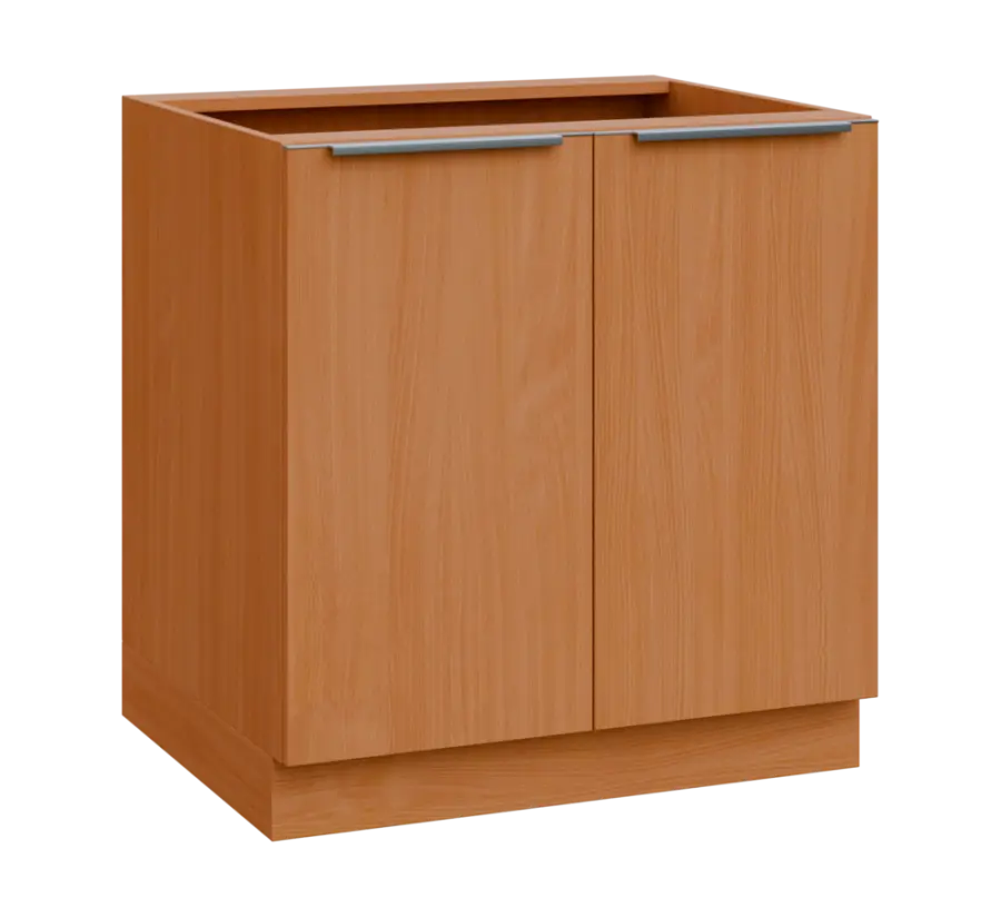 SIS - 8D spodní skříňka, 2-dveřová, 870x800x600, buk royal